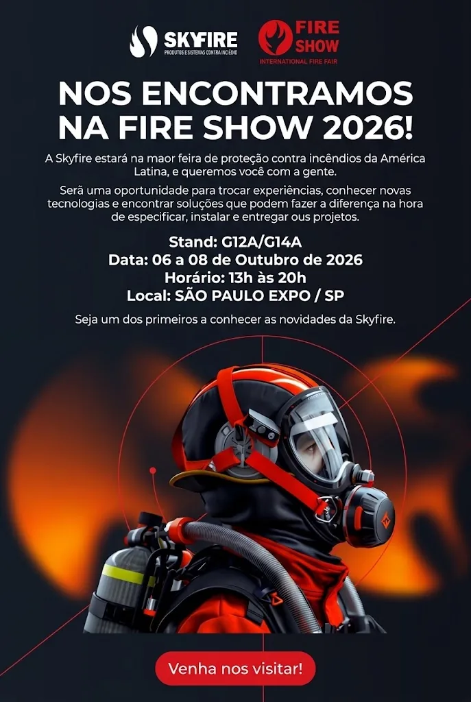 Skyfire na Fire Show 2026 - Stand G12A/G14A