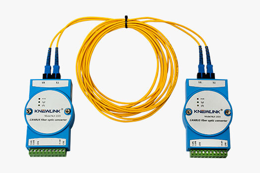 Módulo Conversor de Rede CANBUS para Fibra Óptica